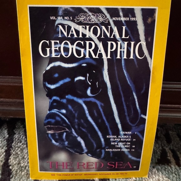National Geographic Magazine Complete 1993 Issues with Maps and Special Edition - Picture 12 of 13